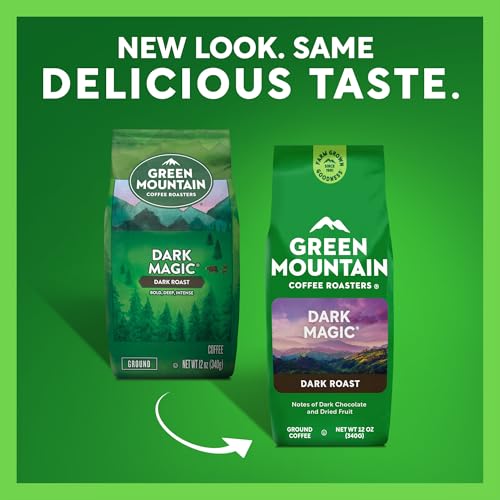 Green Mountain Coffee Roasters, Dark Magic, Ground Coffee, Dark Roast, Bagged 12oz. - image 2