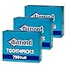 Diamond Flat Toothpicks 750ct, 3 Pack