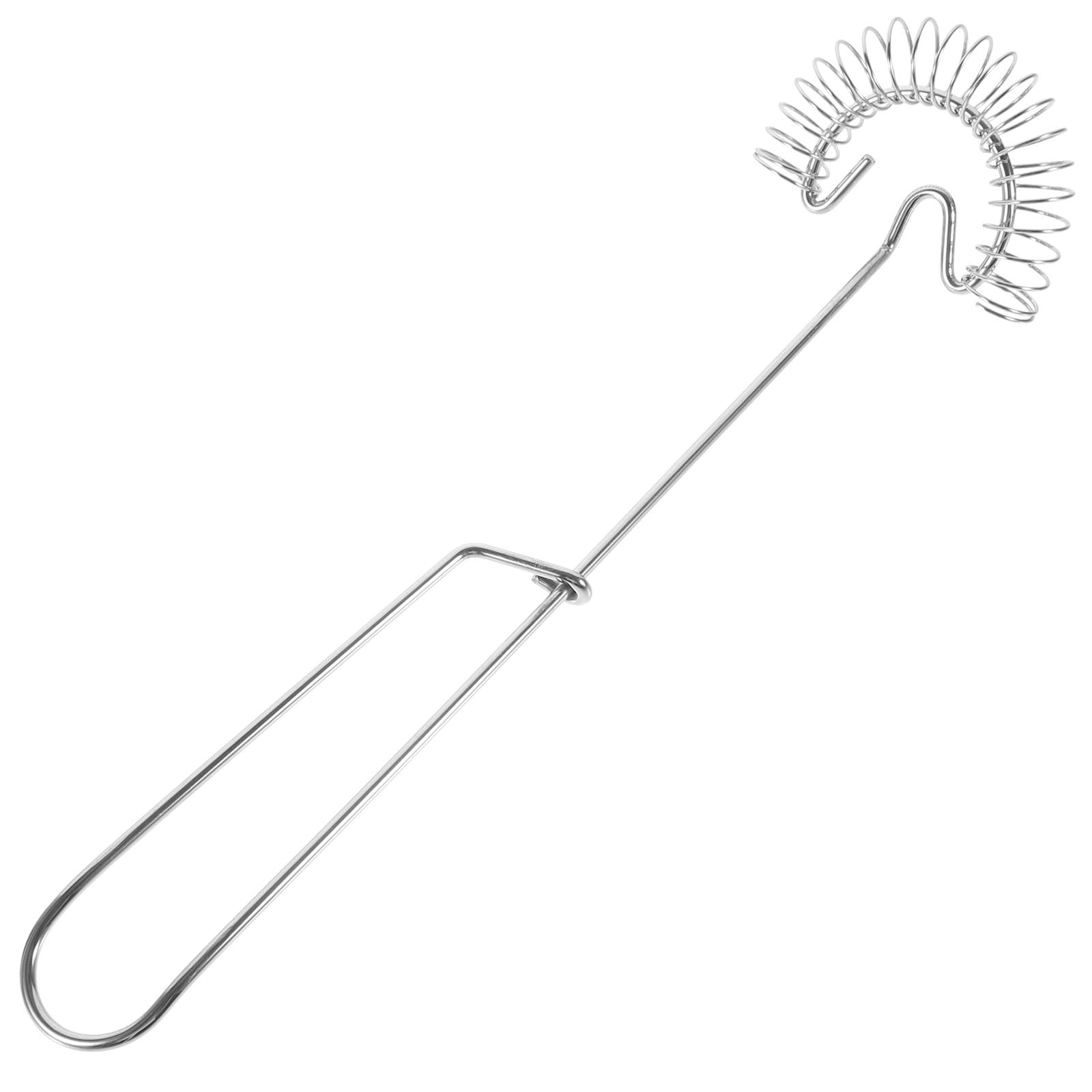 Egg Mixer Stainless Steel Mini Spring Egg Handheld Milk Frother Foamer Foaming Creamy Coffee Mixer Spring Whisk Sauce Blender Egg Whisk Spring