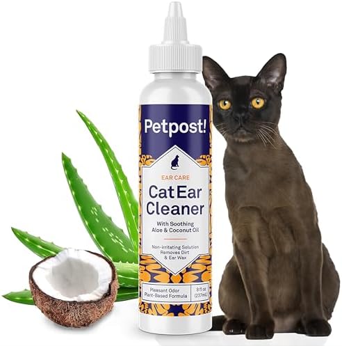 Petpost | Cat Ear Cleaner - Best Ear Remedy for Cats - Natural Co...