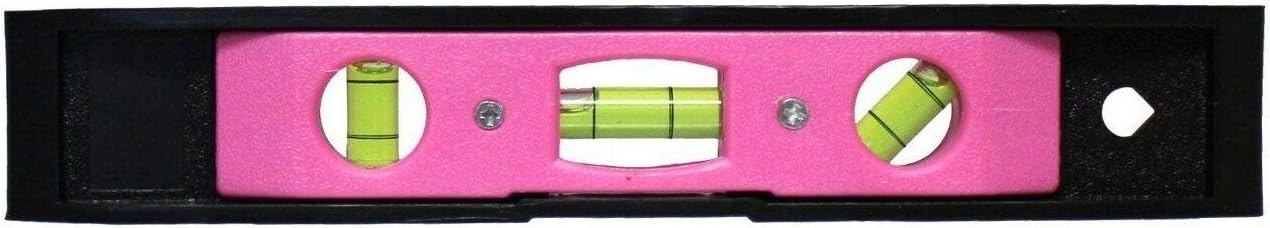 9 Ladies Pink Torpedo Level Carpenter Construction Women Girl Tool