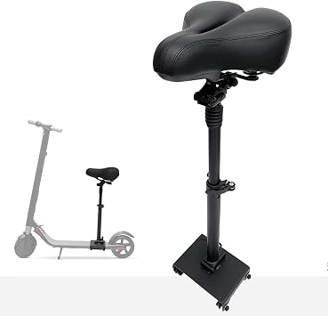 Electric Scooter Seat Compatible with Ninebot | E-Scooter Seat Saddle Quick Release Fold Seat AttachmentE-Series