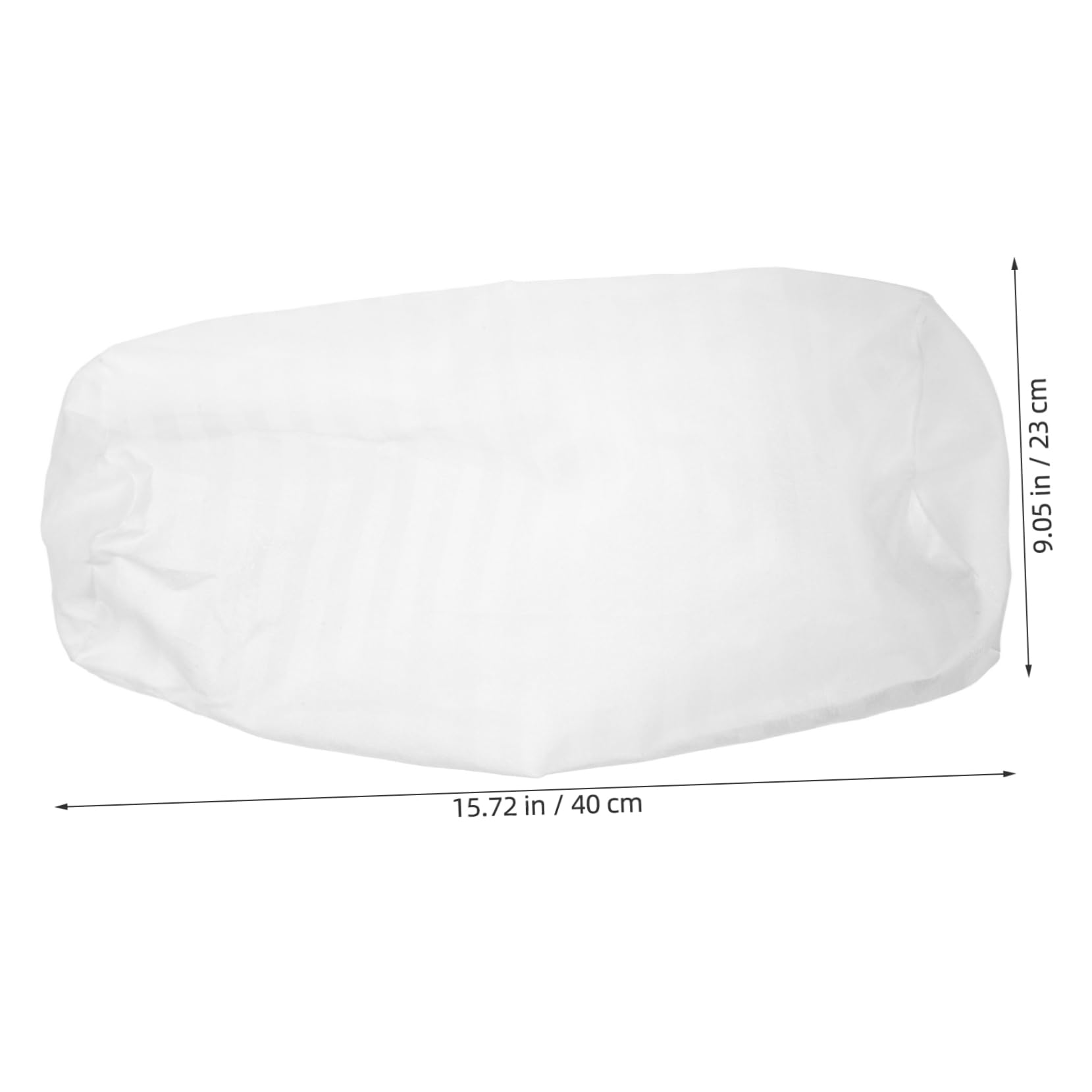 balacoo Neck Roll Pillow Case for Cervical Support Soft Cylinder Pillow Cover with Zipper Round Design for Sofa and Bed Bolster Cover for Comfort and Style