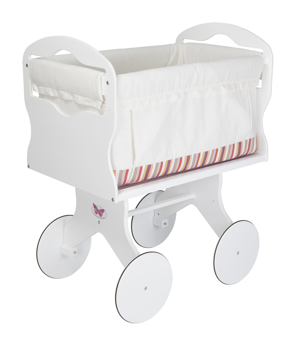 Kiara Multi-Function Cradle (White/Brown)