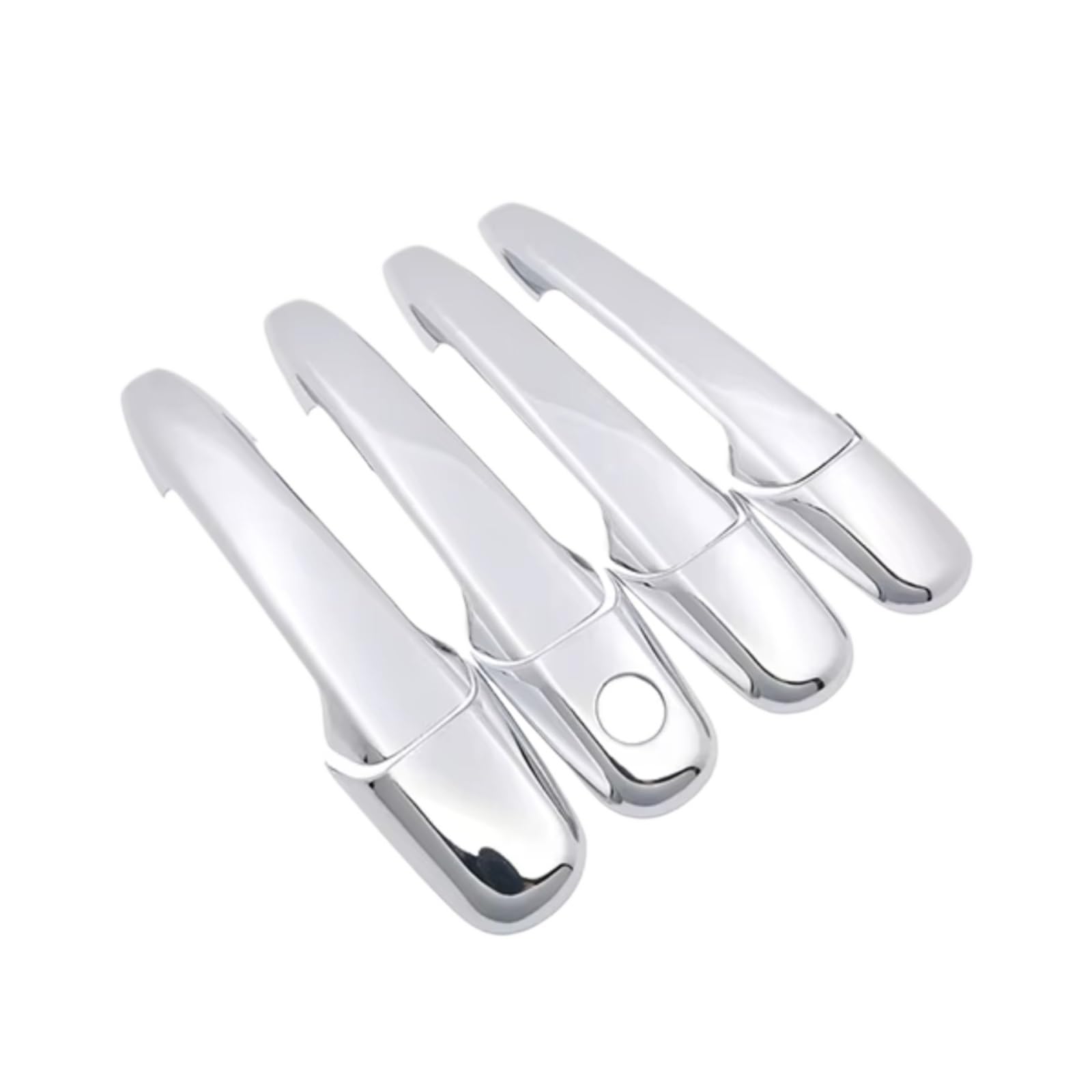 Qdzvalumv Handle 4 Door Car Door Handles Cover Shell Compatible With For Flex 2009-2019 Car Exterior Door Handle Cover Stickers Trim Set Replacement Parts(Handle 4 Door)