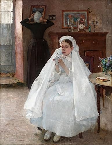 Toile murale abstraite haut de gamme Georg Vilhelm Pauli 60x90