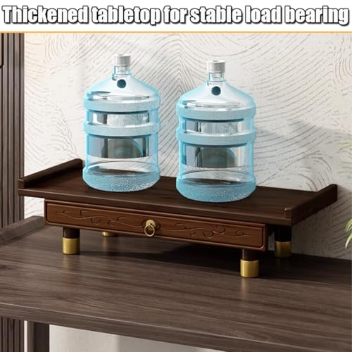 Mesa de altar de pared de 66 cm para proteger y elevar sus figuras budistas 4