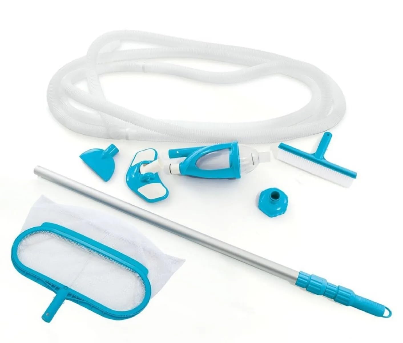 Cleaning Maintenance Swimming Pool Kit Compatible with Intex Deluxe with Vacuum and Pole | 28003