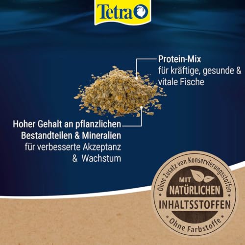 Tetra Guppy Mini Flakes - Fischfutter für alle Guppys, feines Flockenfutter für eine ausgewogene und nährstoffreiche Ernährung, 250 ml Dose – Bild 5