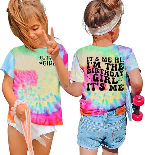 Image of Birthday Girl Shirt for Kids Its Me Hi Im The Birthday Girl Tshirts Outfit Magic Kingdom Graphic Tees Tops