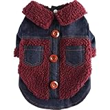 LALAFINA Veste d'hiver Chaude pour Chien en Polyester, Tenue d'hiver Confortable et Coupe Vent, pour Activités Extérieures et Occasions Spéciales
