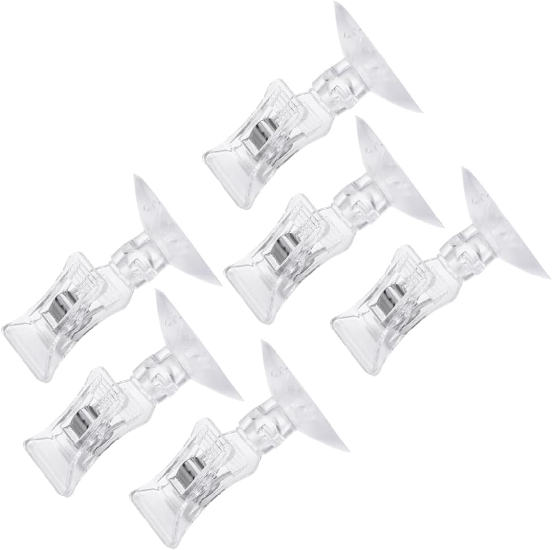 minkissy Purelief Hand Clip Original Note Holder Parking Permit Holder Office Accessories Suction Cups for Window Vignettes Holder Corbicus Acupressure Clip Suction Cup Suction Cup Pop Pack of 6