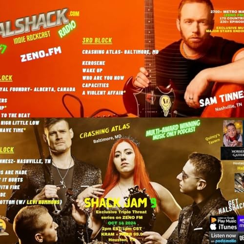 Episode 299: Halshack (Re-Jam 9) no host- (Shackjam 9- KERB 99.9)--Triple Threat series--Shacklist on Halshack com - Find the full version on the podcast feed