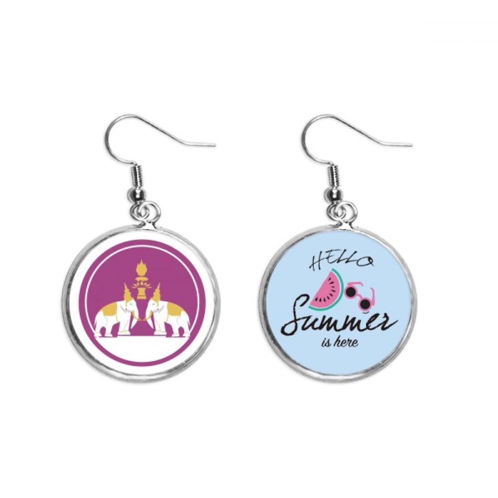 Pendientes de elefante tailandés para lucir en tus noches de verano 5