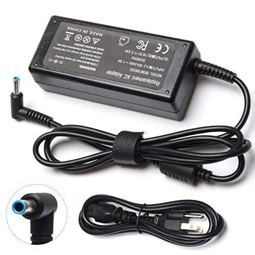 65W 15-F009WM 15-F023WM AC Adapter Laptop Charger Compatible for HP Chromebook 14 11