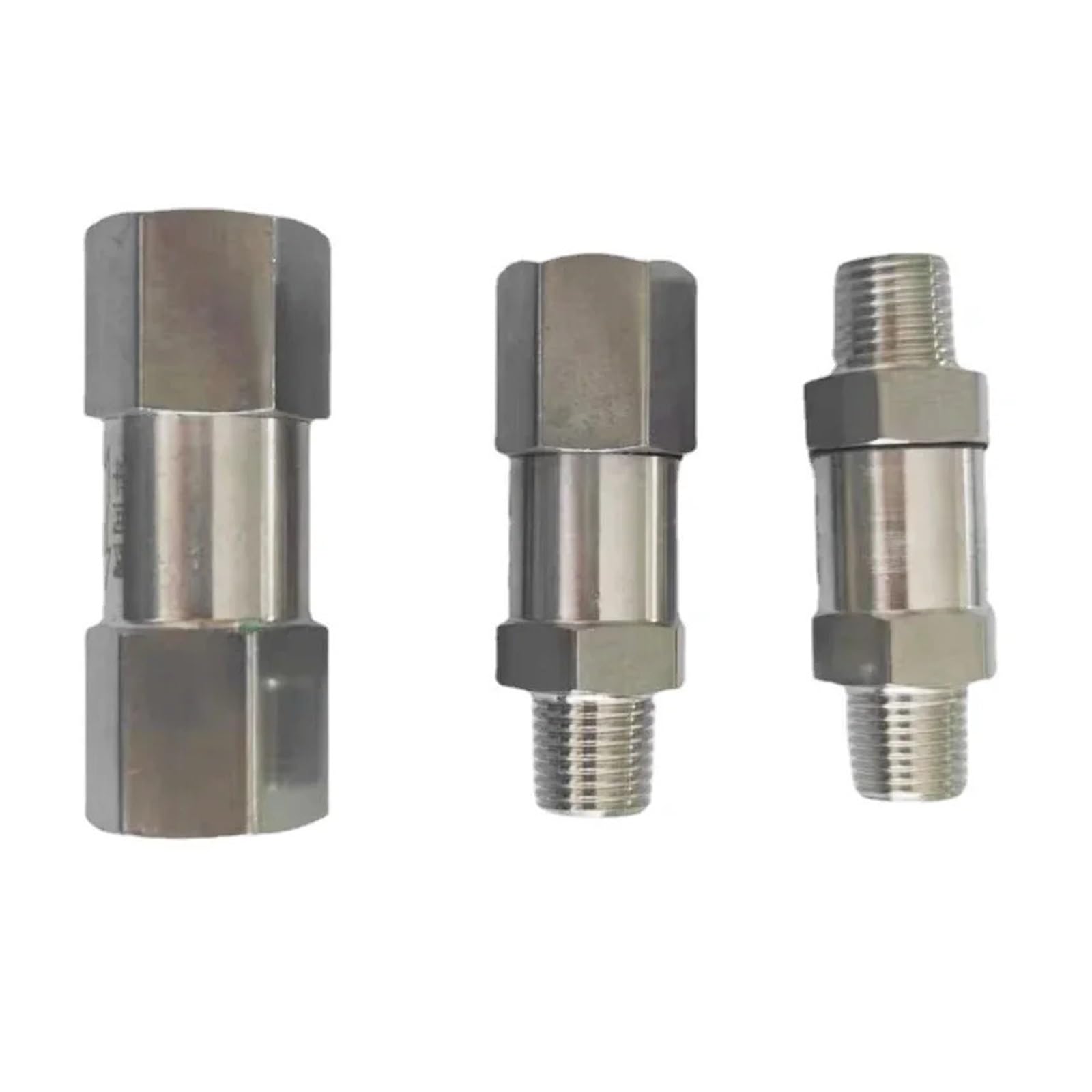 Uyzndkvsi Women's 1/8 " /4" 3/8" /2" 3/4" " Way Check Valve Non-Return Inline 304 Stainless Steel(", Npt 304)