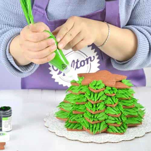 10pcs 3D Christmas Tree Cookie Cutter Set-Star Cookie Cutters Xmas Decoration Fondant Donut Cookie Cutters kit for Christmas Tree Gift Cookie Tower - Image 6