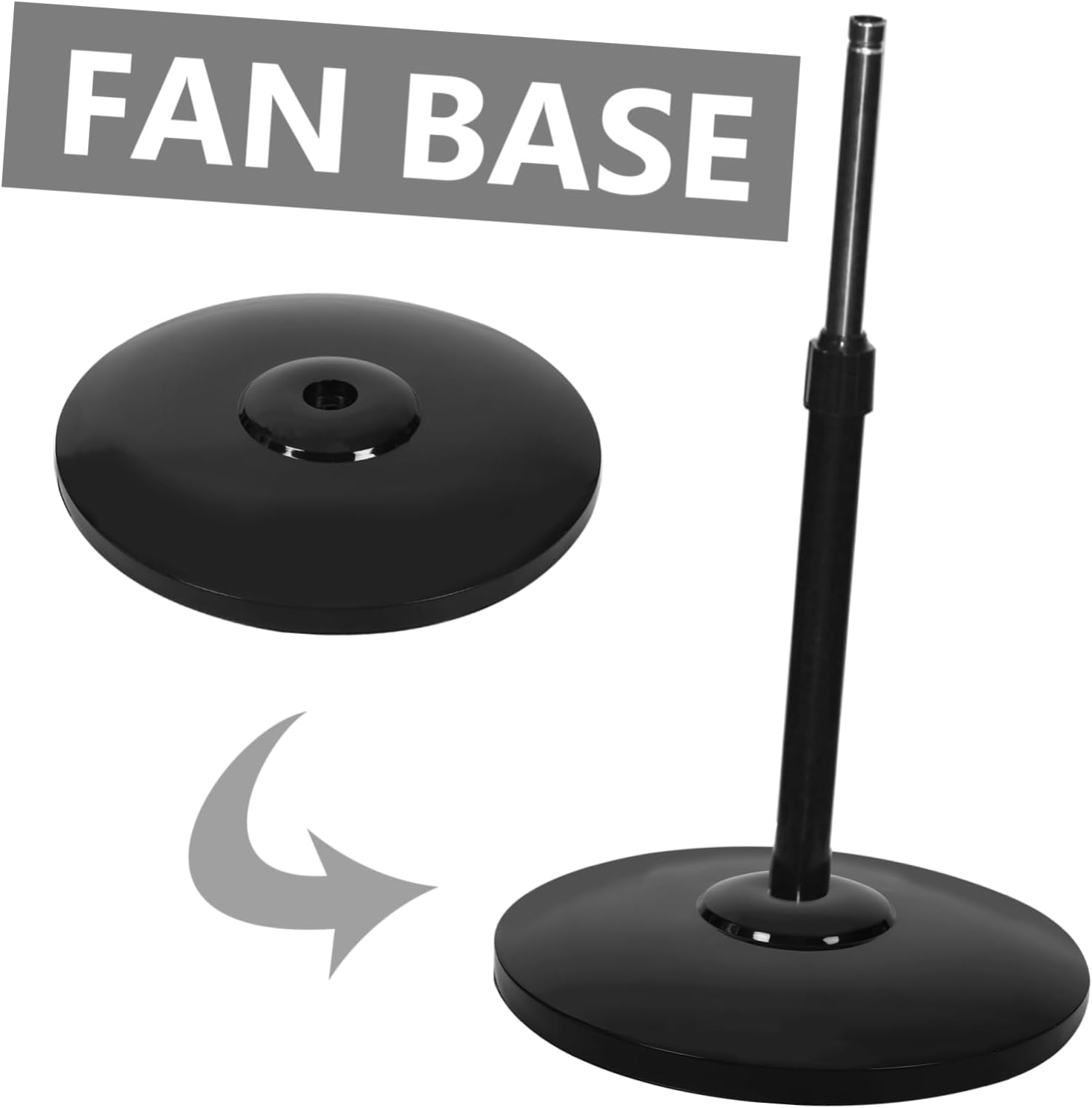 Electric Fan Chassis Base Bracket Pedestal Fan Lifting Stand Floor Support Easy to Clean and Maintain