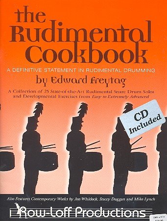 Rudimental Cookbook Snare Drum CD méthode caisse claire et partitions percussions