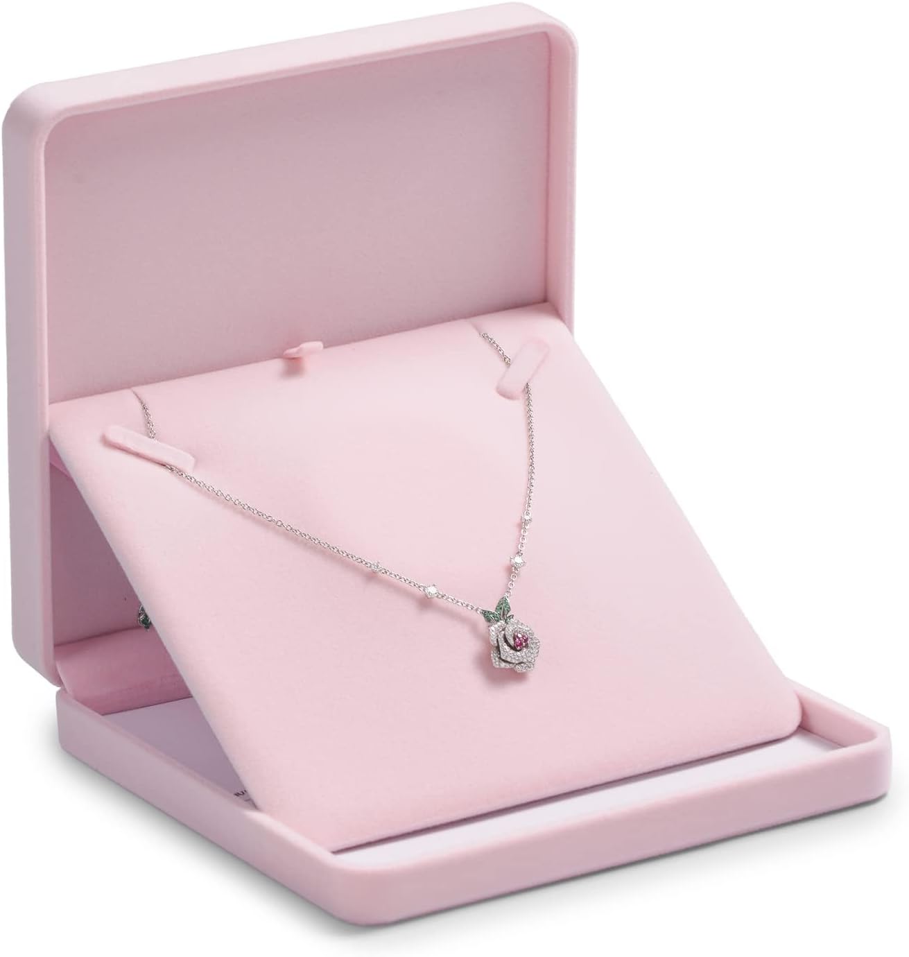 Sponsored Ad – Velvet Big Necklace Box Necklace Organiser Box Pendant Organiser Case for Birthday Christmas Anniversary Mothers Day