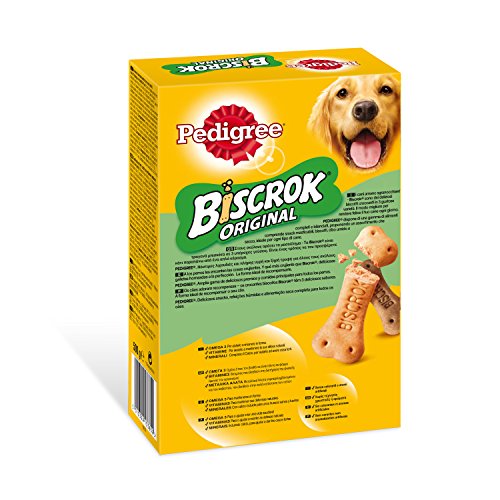 Biscrock Kekse für Hunde, zum Verwöhnen, 500 g, 12er-Pack