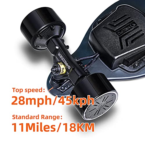 Meepo V3 Electric Skateboard with Remote, Top Speed -28mph,6 Months Warranty Skateboard Cruiser for Adults Teens - Thumbnail 4