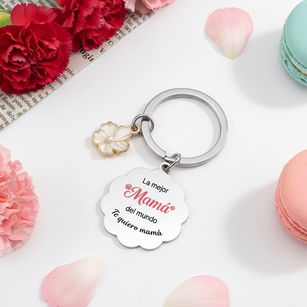 Regalos Madres Dia De La Madre Regalos Llavero Regalo Mama Regalo Cumpleaños Madres Originales para Mamas Primerizas Mama Postparto Embarazada Día de la Madres para Mamá Personalizado Navidad Reyes — view 3
