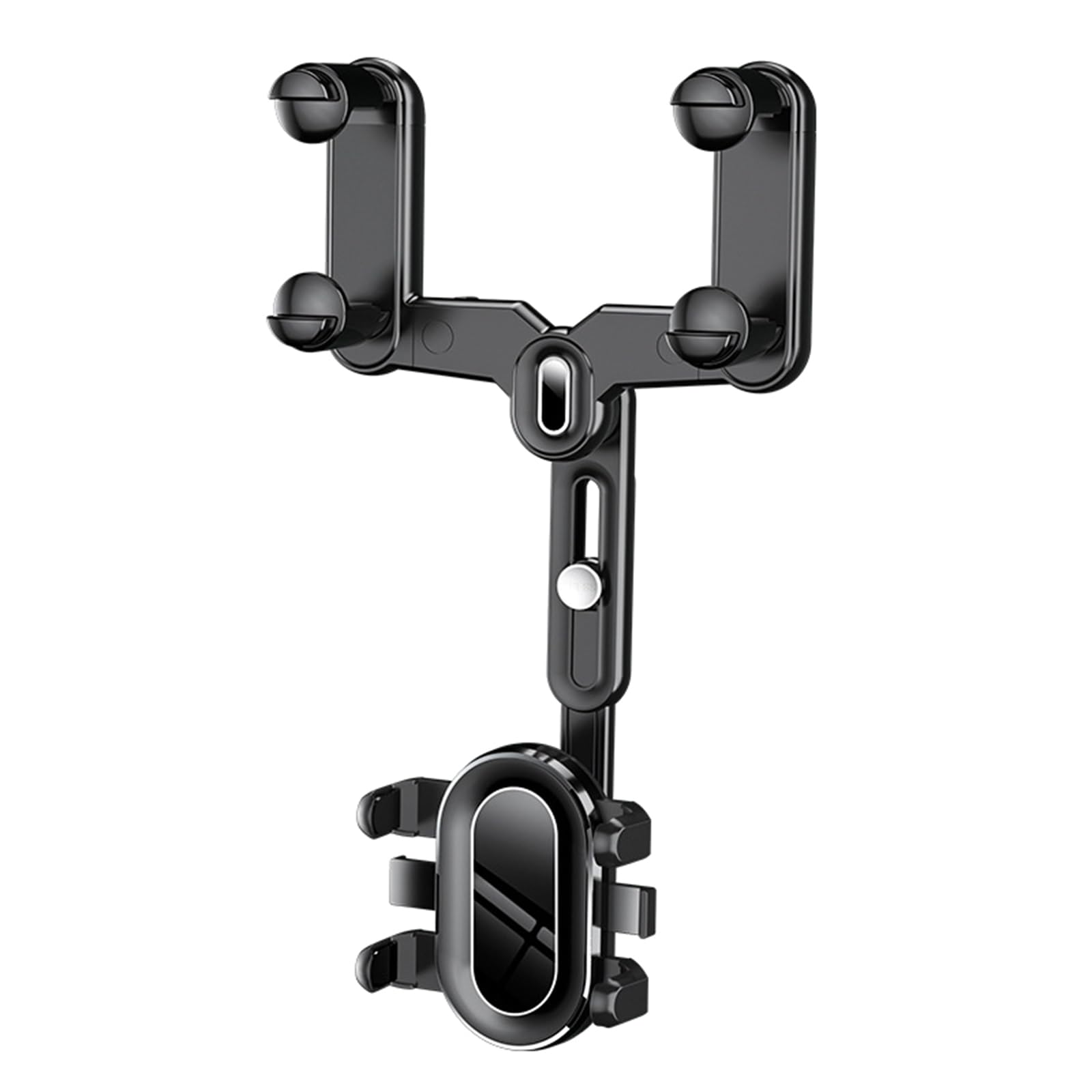 360 supporto girevole per cellulare per auto, specchietto retrovisore, supporto per telefono semplice per smartphone