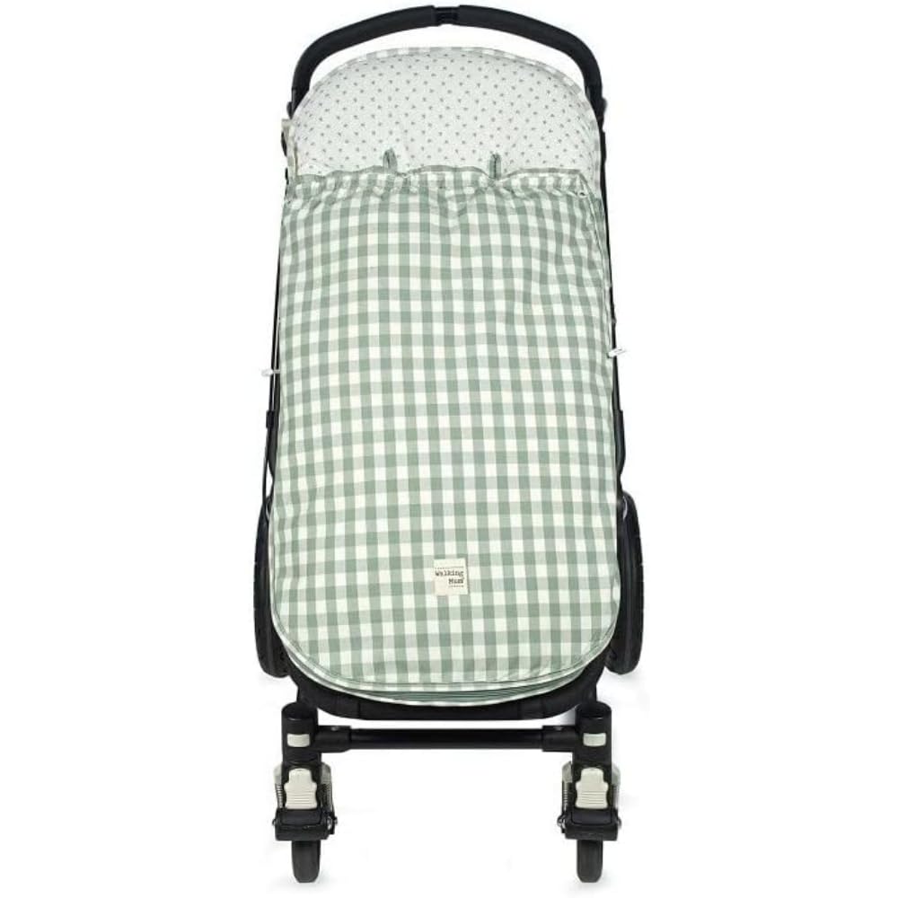 Walking Mum Saco Silla De Paseo Remy Entretiempo, Uso Universal Y Compatible Con La Mayoría De Los Carros, Verde, 36358, 1.0 Unidad