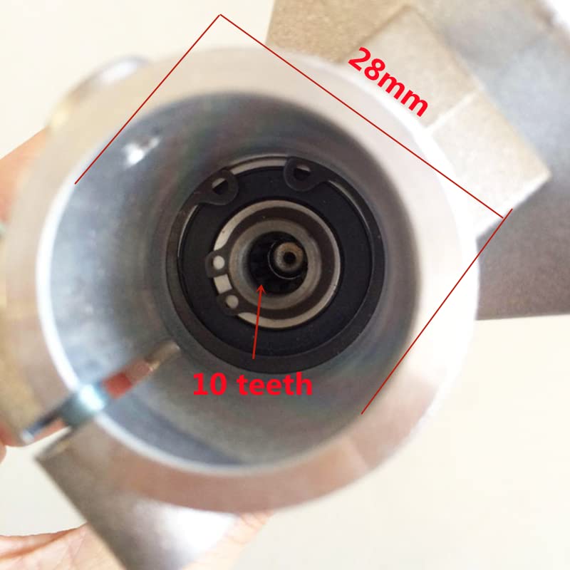 28mm 10 zębów skrzynia biegów Case głowica robocza skrzynia biegów trymer kosa do Emark EM780 oleo-mac Efco seria SPARTA 36 37 38 43 44 (części zamienne)