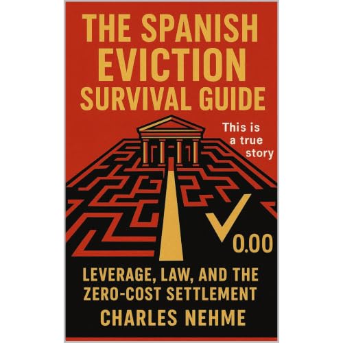 The Spanish Eviction Survival Guide: Leverage, Law, and the Zero-Cost Settlement (True Story) Audiobook By Charles Nehme cove