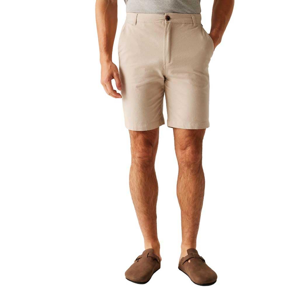 Regatta Men's White Pepper Sabastal Shorts (34R) (White Pepper)
