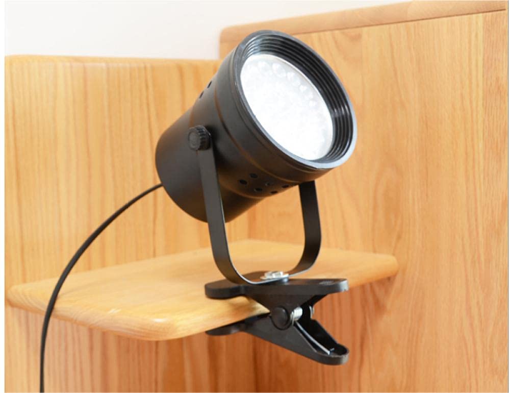 Clip-Lichter Klemmlampe Klemmleuchte Clip Schreibtischlampe Clip Spotlight-Led-Highlight Mit Stecker-Bekleidungsgeschäft Verkabelungsfreier Non-Punch-Scheinwerfer-36W Tunuue Version 5 Meter
