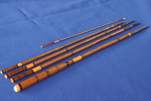 和竿、竹竿　郡上竿 Amazon.co.jp: タナゴ竿 郡上竿 和竿職人福手福雄作 総巻竿 印籠継ぎ