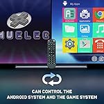 Kinhank Super Console X2 Pro Retro Game Console with 60000+Games,Video Game Console EmuELEC 4.5&Android 9.0 in 1,Compatible with 65+ Emulators,2 Controllers - Image 5