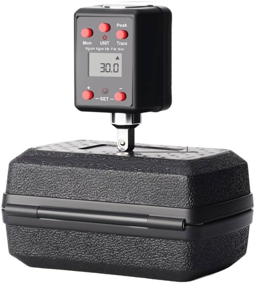 Adaptateur clé dynamométrique robuste à affichage digital avec modes de traçage de crête