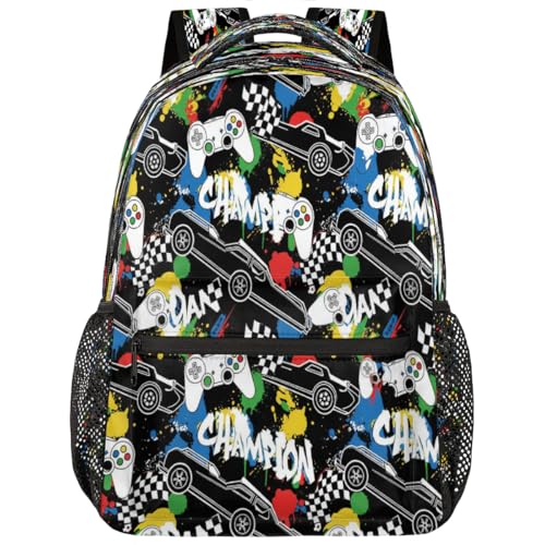 Mochila escolar de viaje gamer ideal para el campus universitario y escapadas