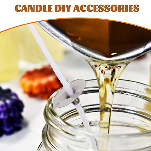 1 set de pabilos de algodón para velas miniatura 3