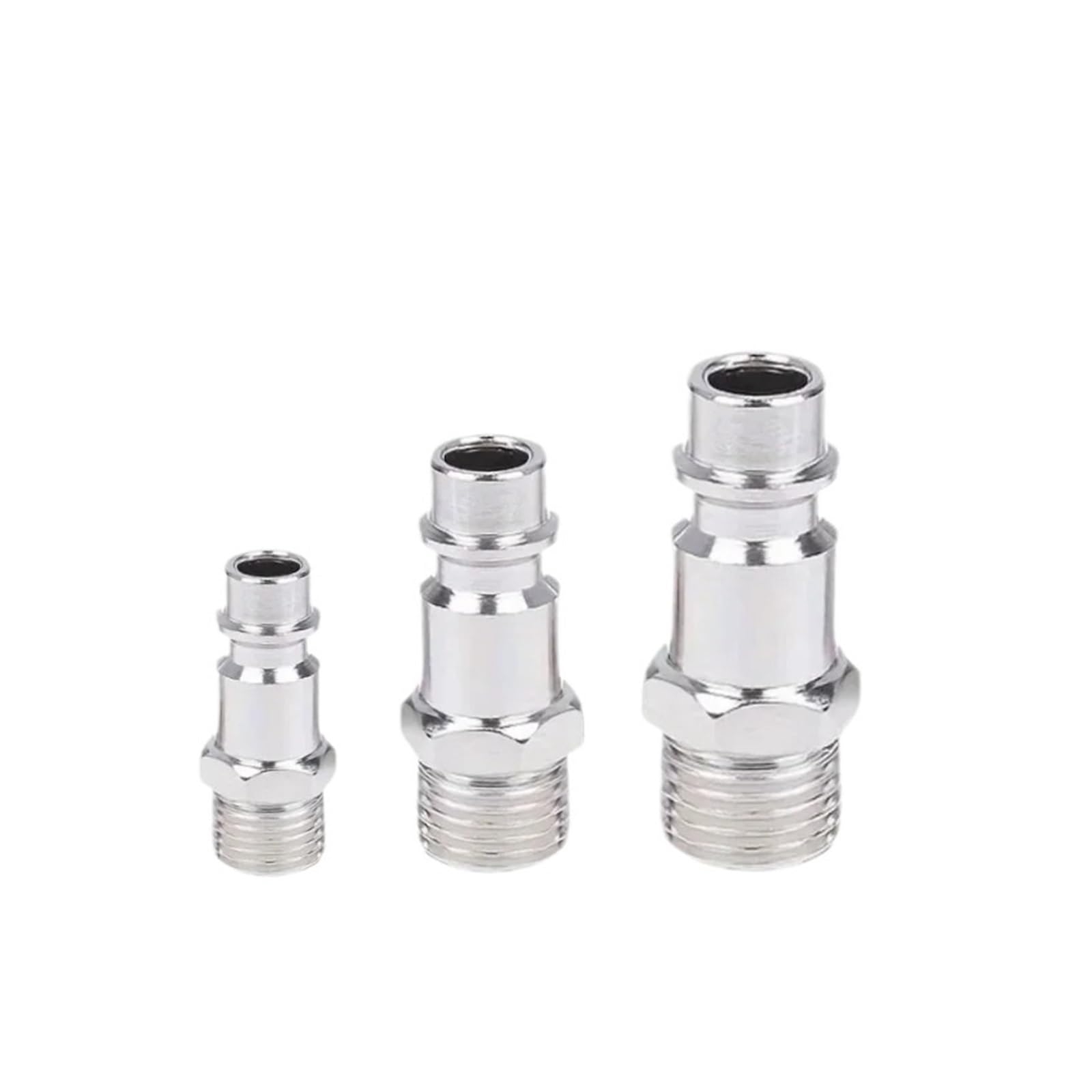 LIUCH EU Fitting PM20 PM30 PM40 European Standard EU Euro Type Quick Coupling Connector Coupler for Air Compressor(20)