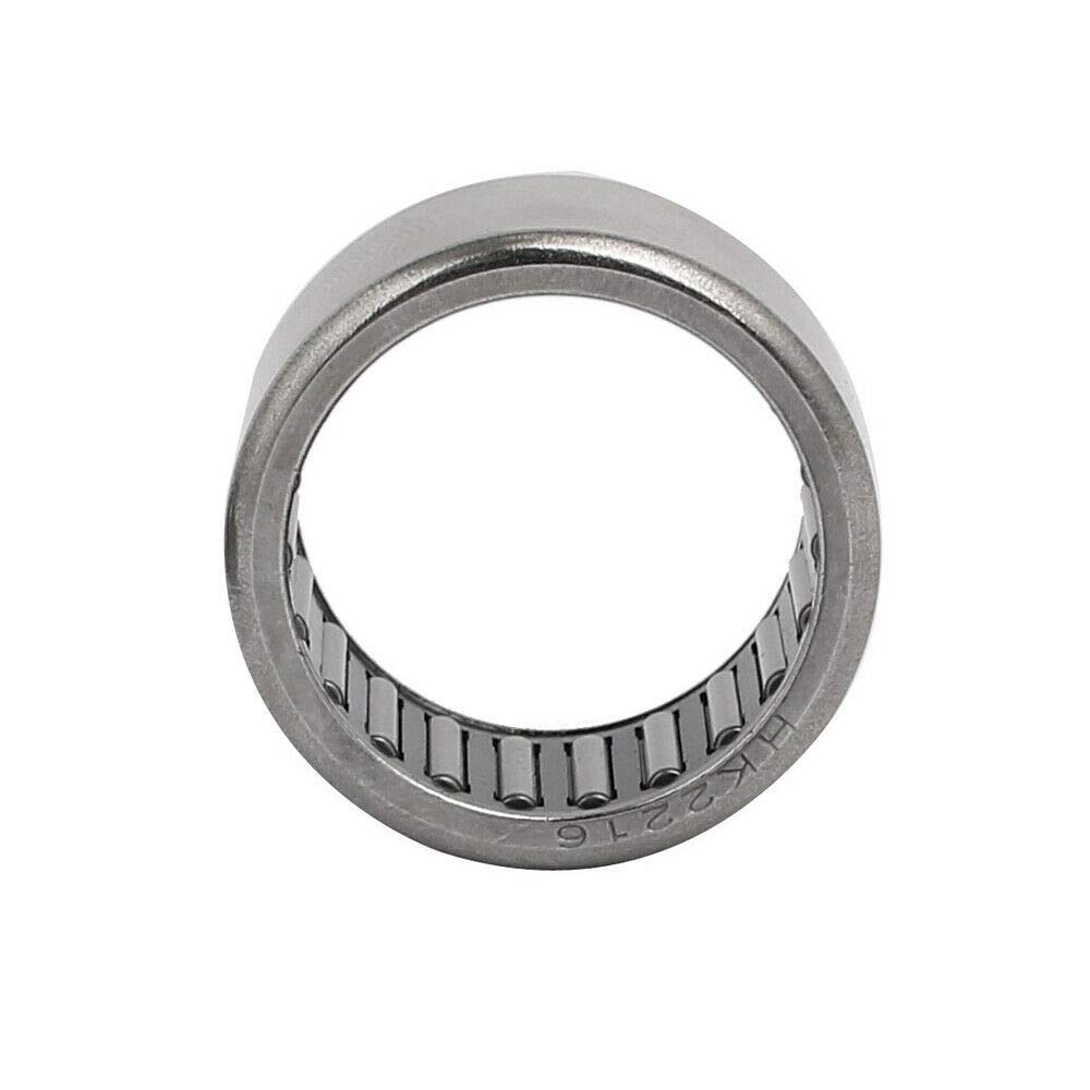 SUPERTOOL Roulement à aiguilles HK2216 - 22 mm x 28 mm x 16 mm - Roulement à bout ouvert - Lot de 5