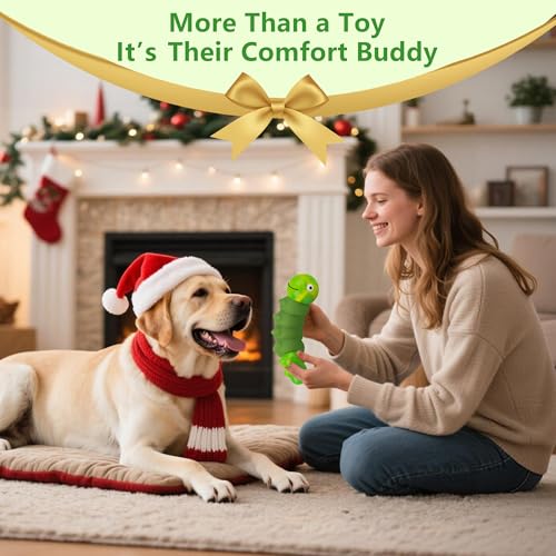 Image of Indestructible Dog Toys for Aggressive Chewers, Tough Toy | Chew Toys for Large and Medium Dogs, Squeaky Rubber & Beef-Flavored Nylon, Dental Care, Boredom & Anxiety Relief