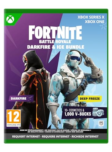 Fortnite Darkfire & Ice Bundle Code in a box Xbox - vue 2