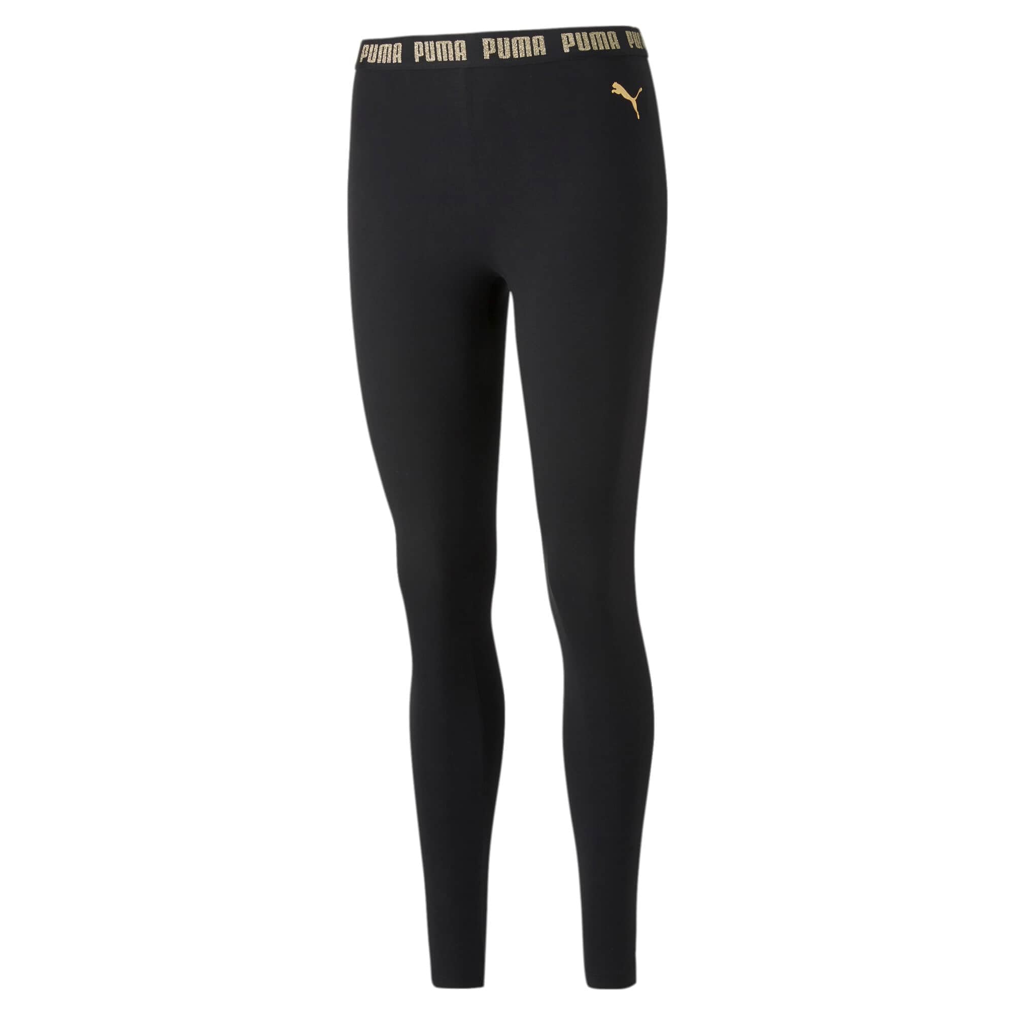 PUMA Metallic Nights Legginsy - Legginsy damskie