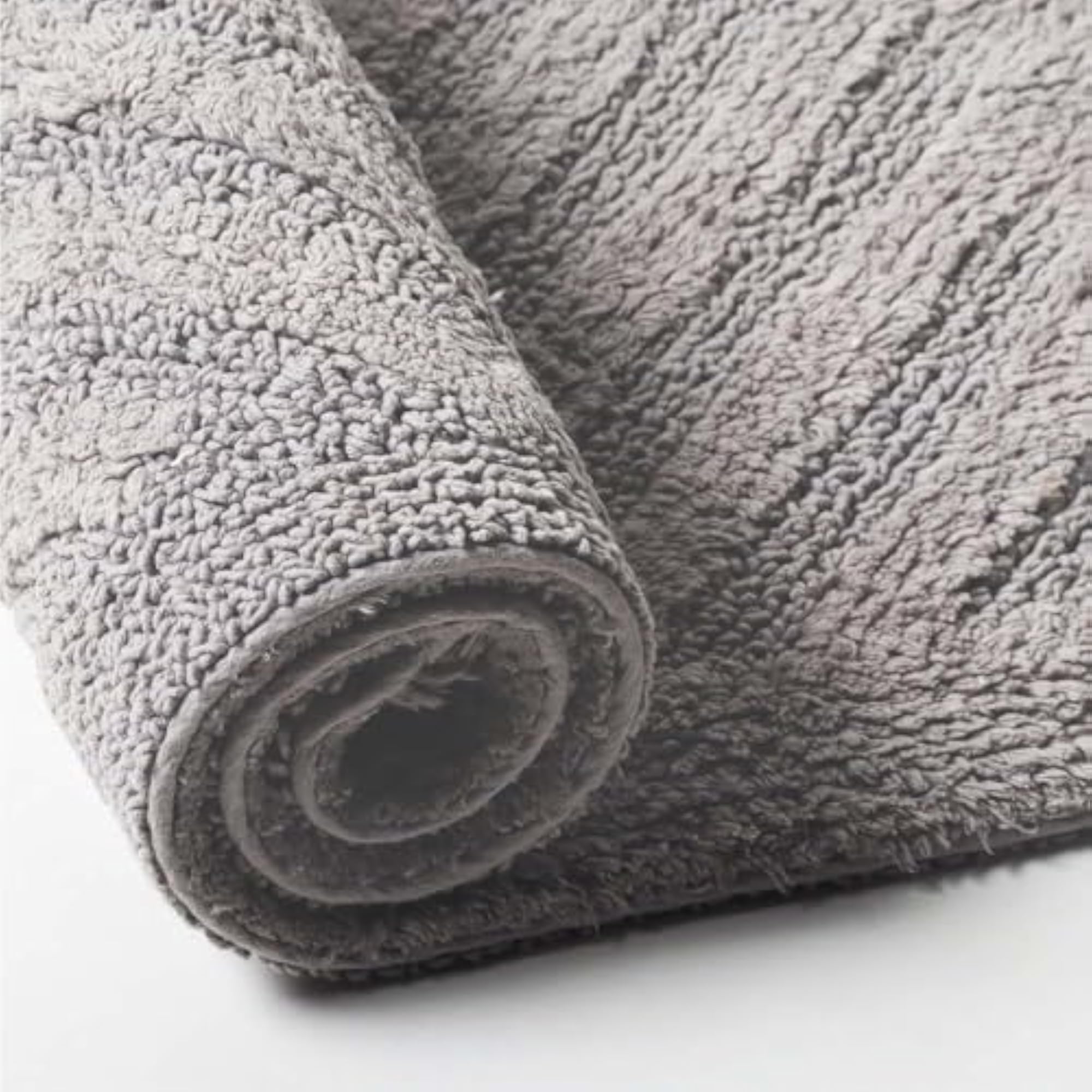 Luxury Rectangular Striped Tufted Bathmat Rug