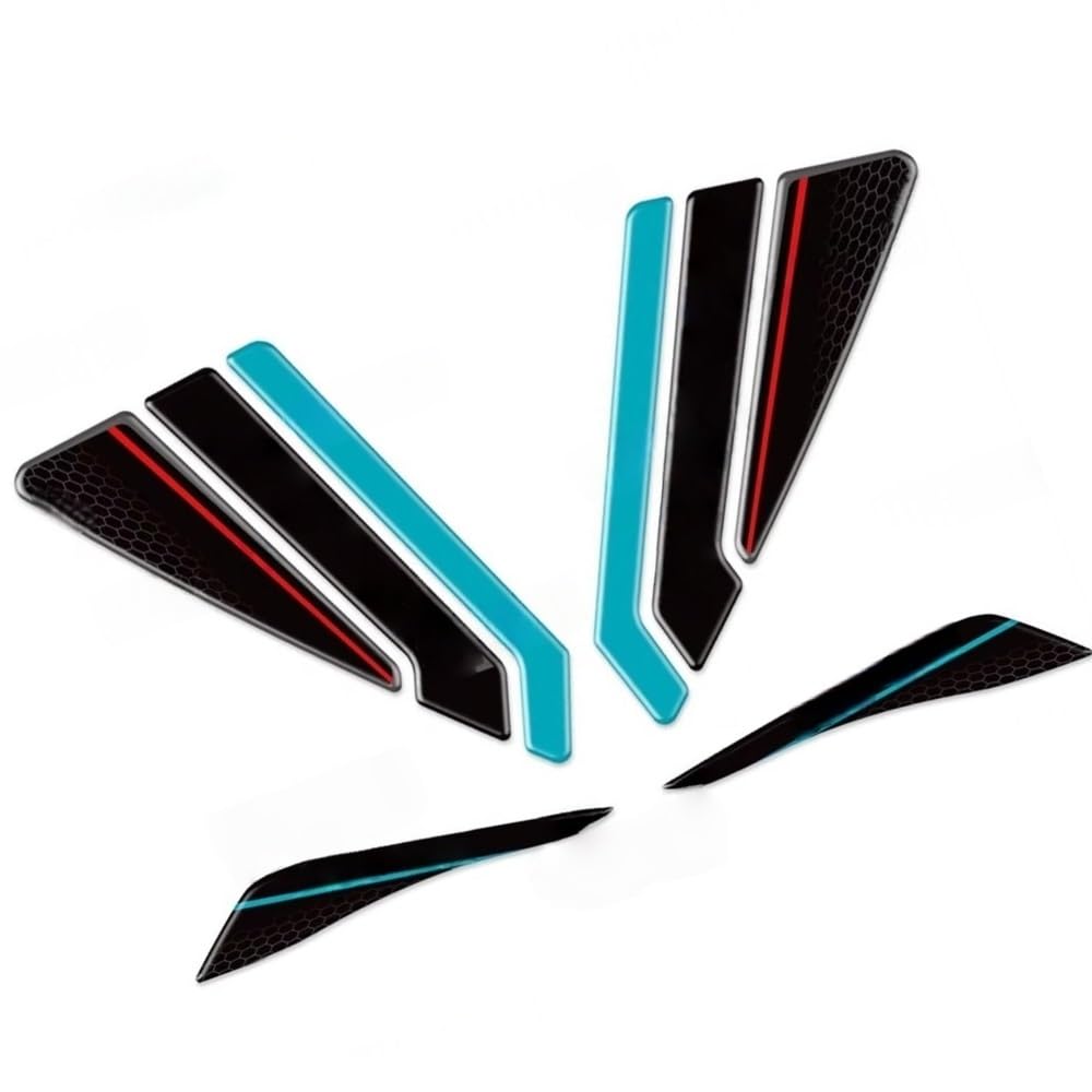 Motorcycle Fuel Tank Sticker Decals for MT07 for MT 07 2021-2024 Traction Pad Decal(Color)