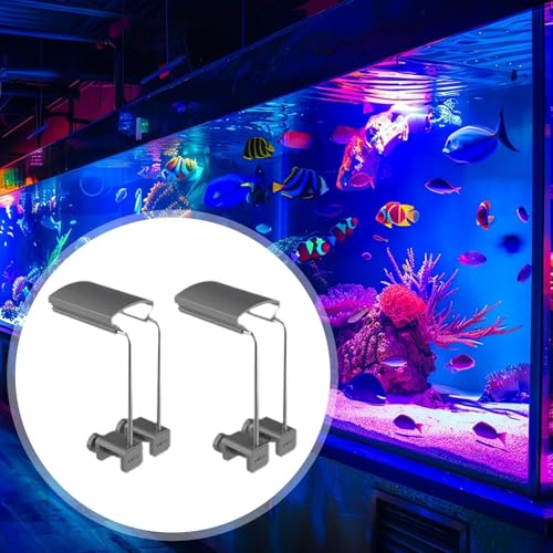 Image of CALANDIS 2X Aquarium Light Mounting Bracket Portable Aquarium Lamp Stand for Aquarium 10X5X2Cm | Lighting & Bulbs | Fish & Aquariums