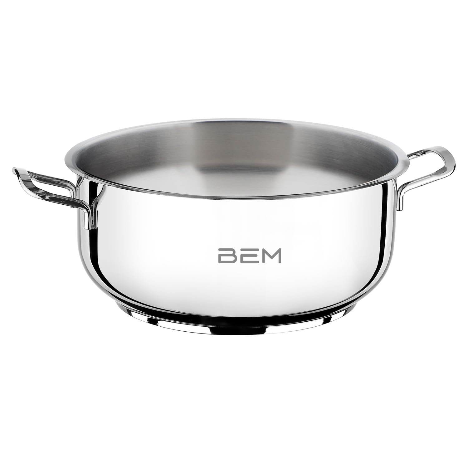 BEM Dampfkocher: 6-tlg Set aus Edelstahl 18/10, Ø 28 cm, Mantowarka | Dampfgarer Topf mit Glasdeckel und Dampfeinsatz, für Induktionsherd geeignet