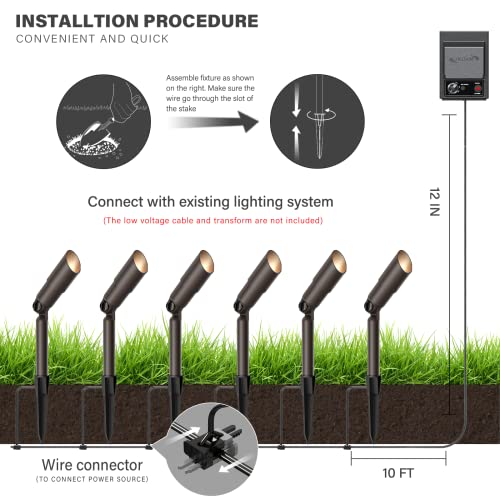 Malibu Low Voltage Floodlight Outdoor Landscape Lighting 176 Lumen 20W Halogen Warm White Skyline 12V Spotlight For Garden Yard Driveway Light 8308-9603-01 #TOP6