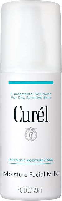 Curel Face Milk Lightweight Moisturiser for Sensitive Skin 120ml