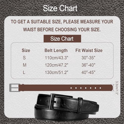 Casual Genuine Leather Belt – Classic Everyday Style for Work or Business4